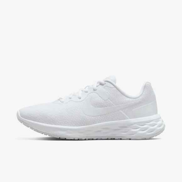 Nike Revolution 6 Next Nature White Mens Sneakers - Picture 1 of 7